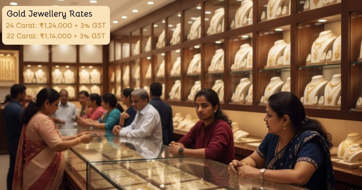 Latest gold jewellery rates 2026 with GST – hallmarked gold jewellery price guide India